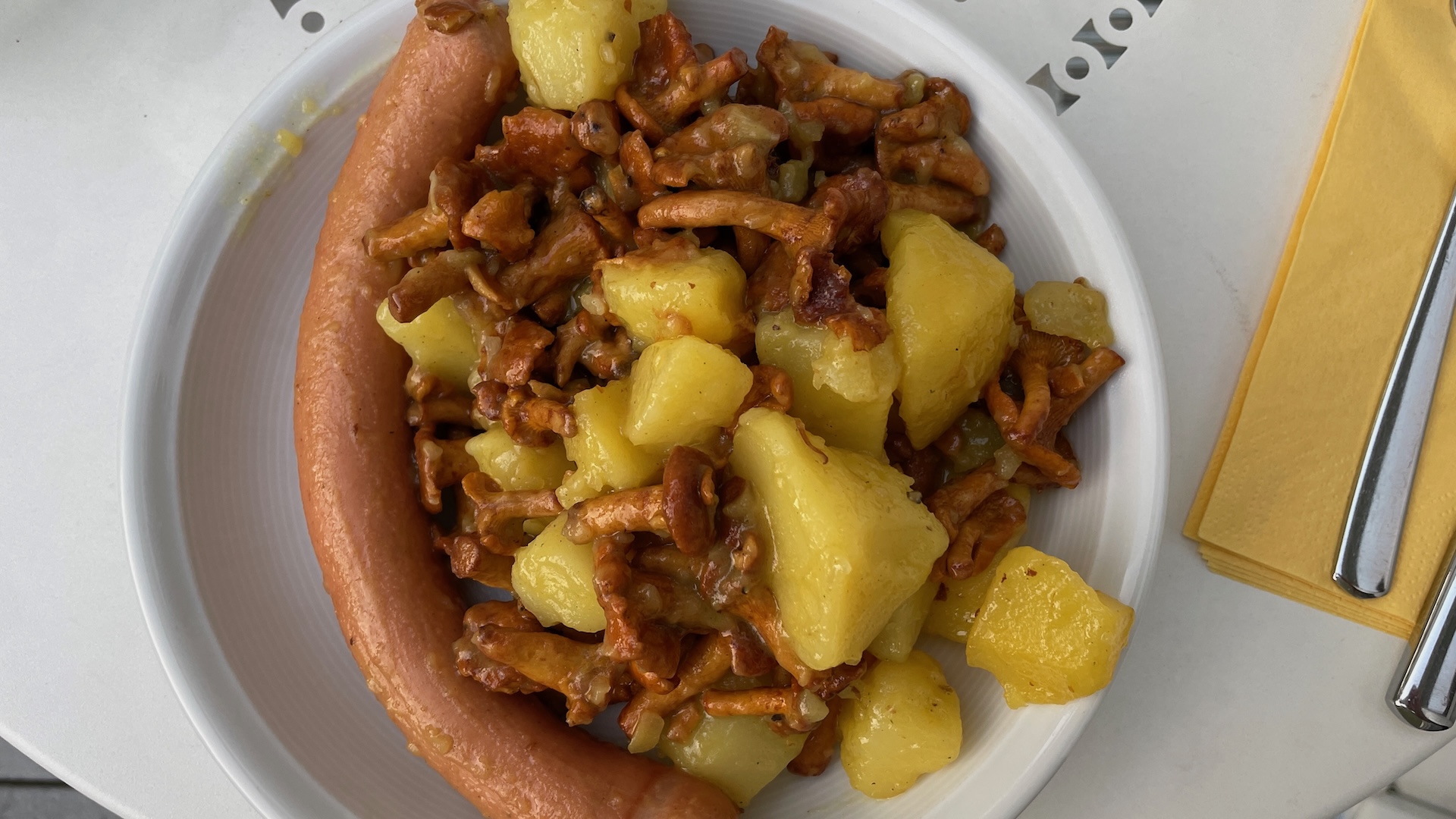 Pilzkartoffeln Wiener